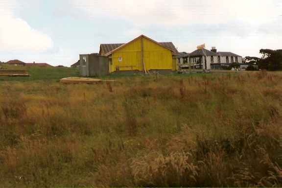 First house on site