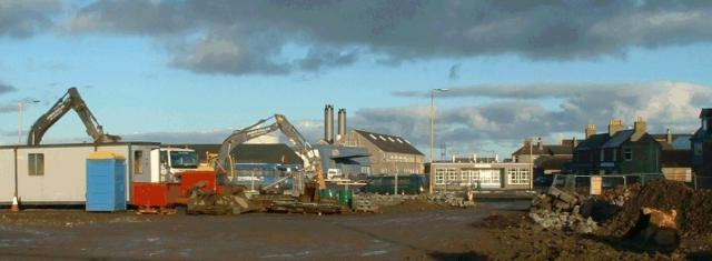 St Clair's Emporium demolition, 7th December