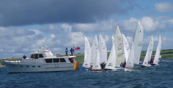 Centreboard start of Kirkwall Regatta