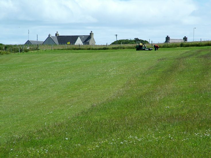 SRGC, Greenkeeper at work.