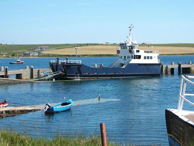 MV Shapinsay in Shapinsay
