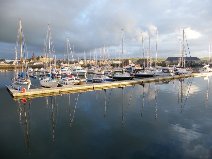 Kirkwall Marina Reflections