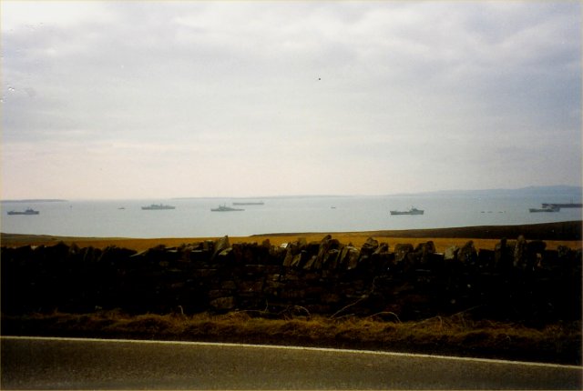Convoy assembles in flow for NATO exercise