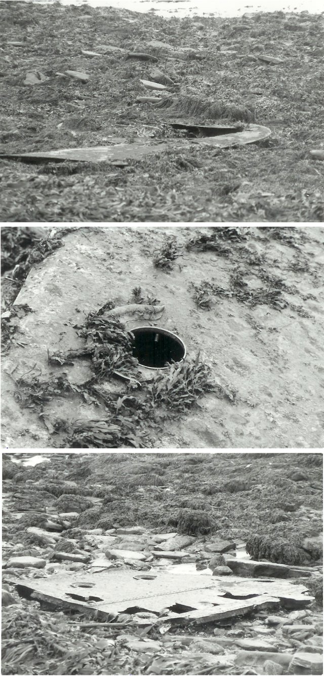 Remains of HMS Goldfinch