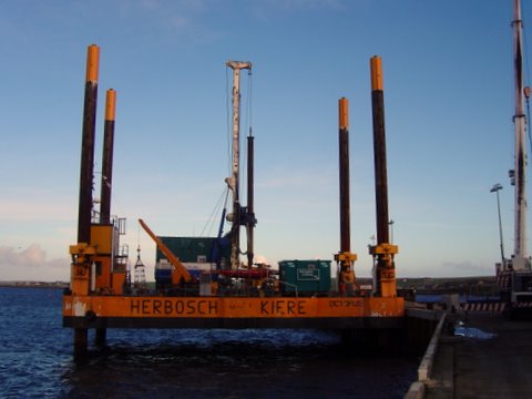 Tidal generator platform