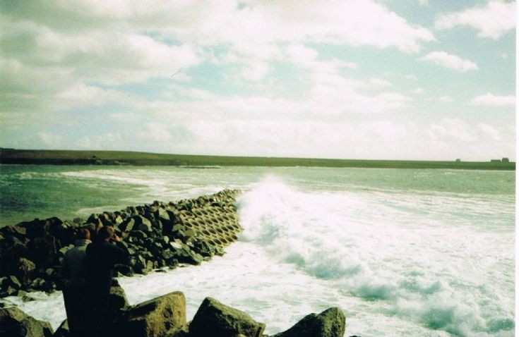 Breakwater at Burwick