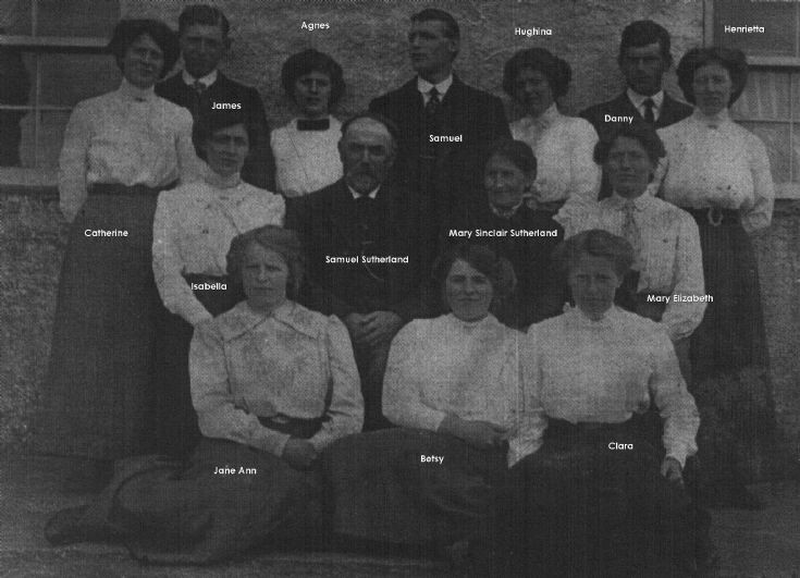 Sutherland Family picture abt 1914