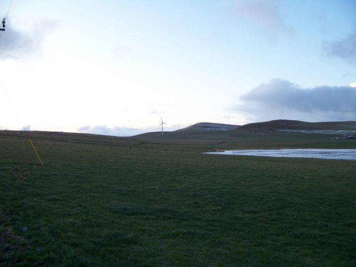 Monthly changes. Westray, January 2010