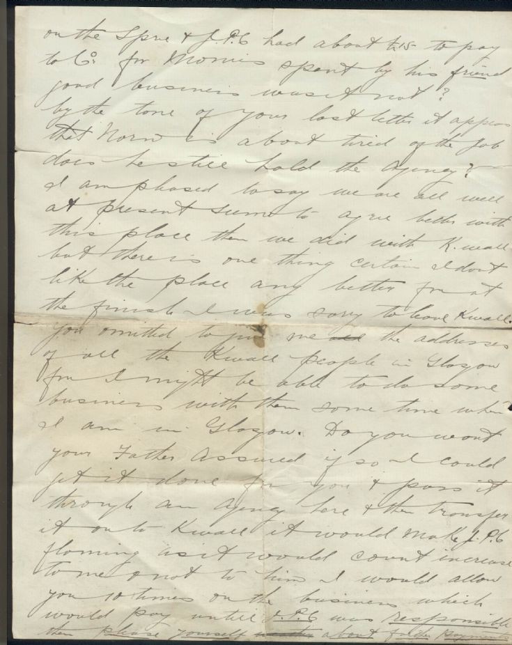 Old letter 2