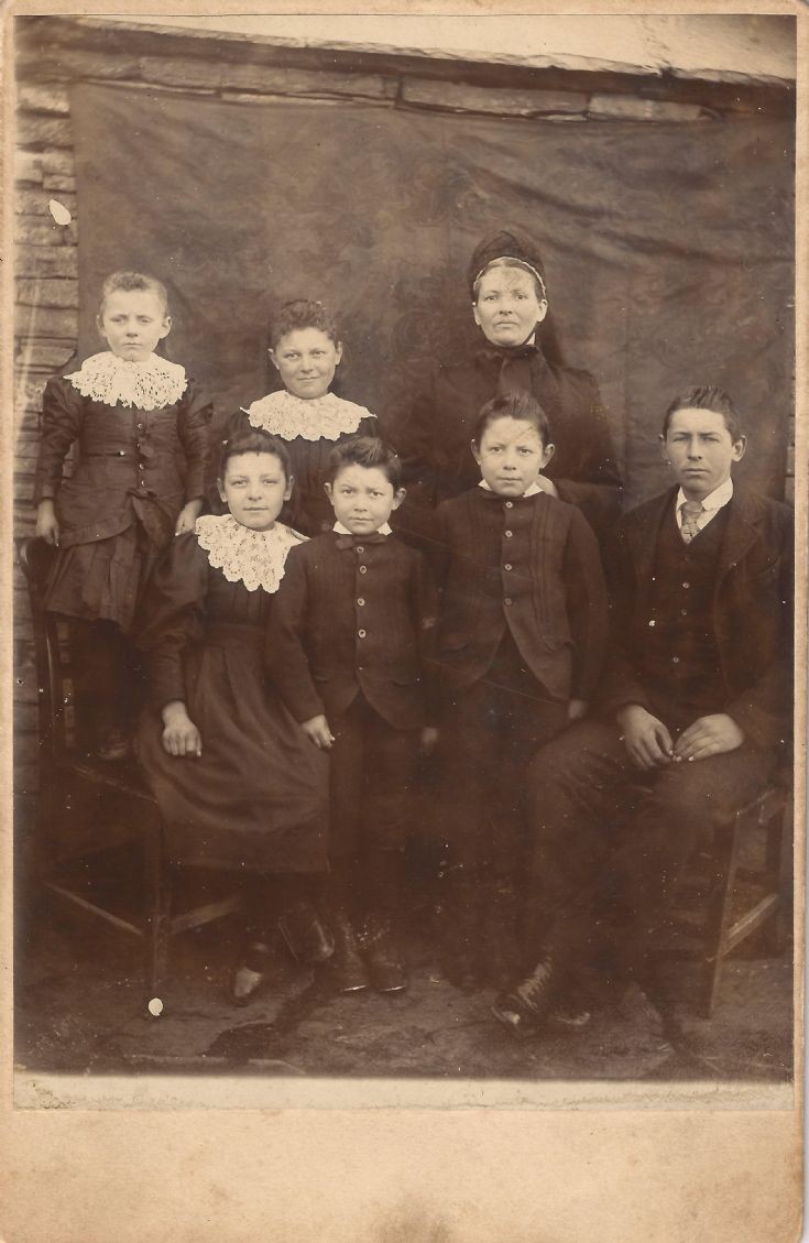 Orkney Image Library Robertson Family from Myre in Longhope
