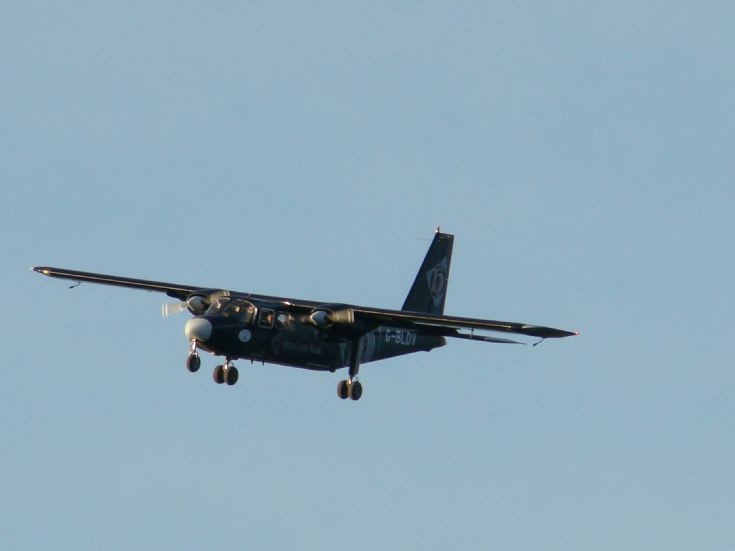 Islander Delta Victor over Inganess Beach