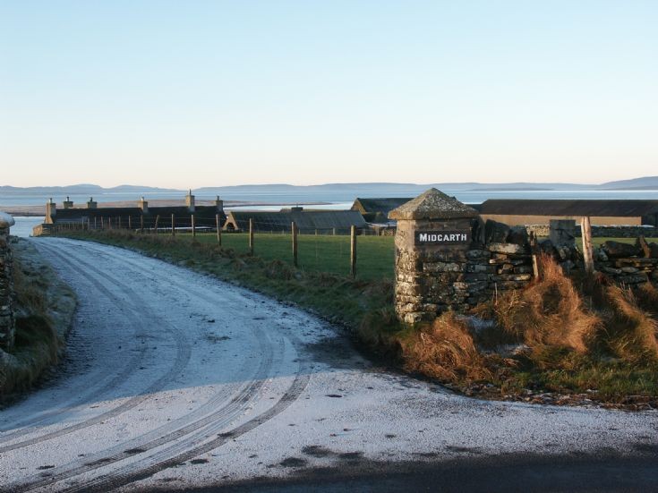 Midgarth Farm looking west