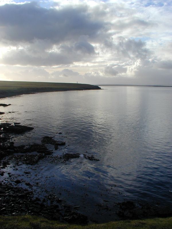 Covenanter's Memorial from Mull Head, Deerness