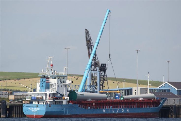 Wilson Grimsby at Hatston Pier