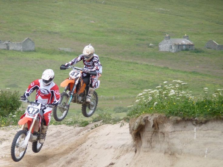 Visit to Westray of Moto Cross