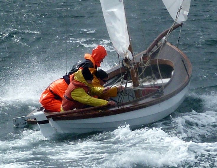 Helga goes about at Holm 2011