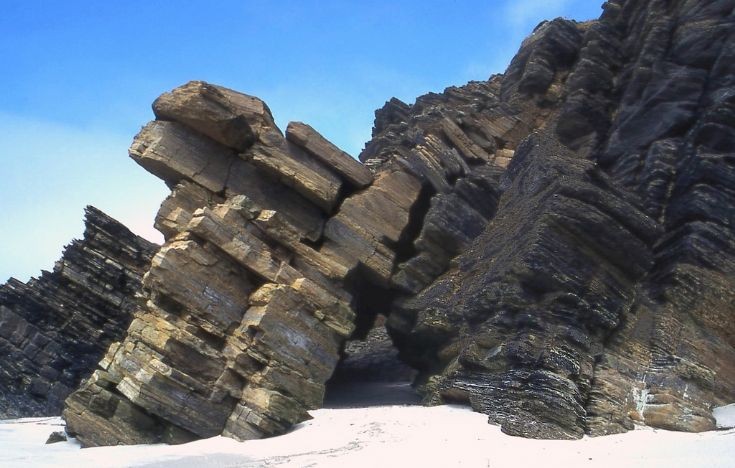 Mystery rock formation