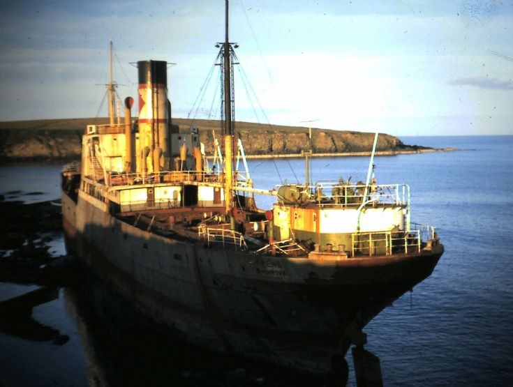 The Irene ashore, 1969