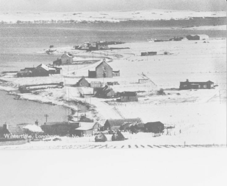 An old postcard of Longhope