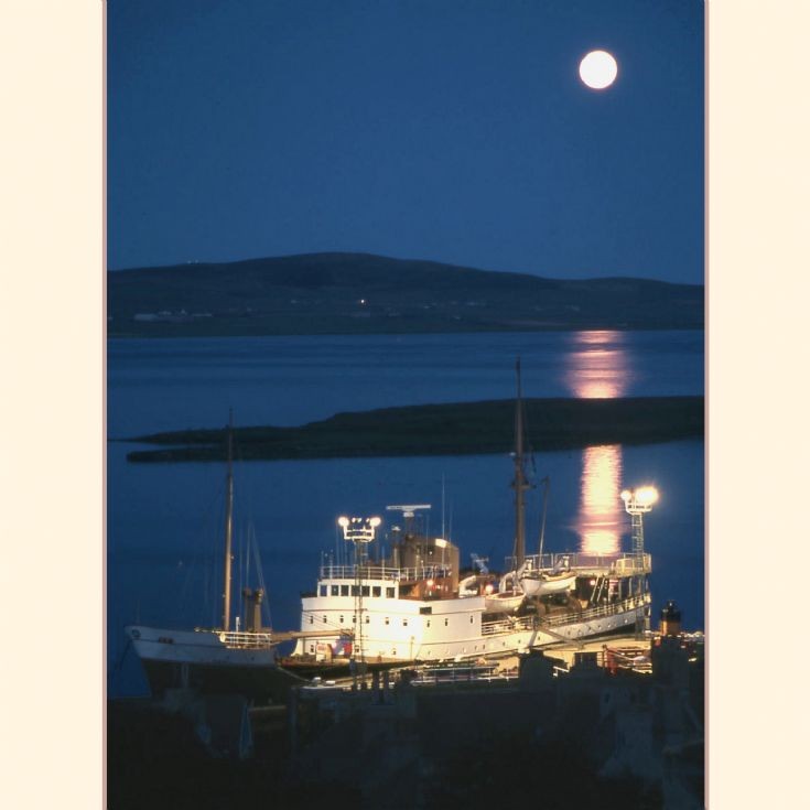 Fingal alongside 'Lighthouse pier'