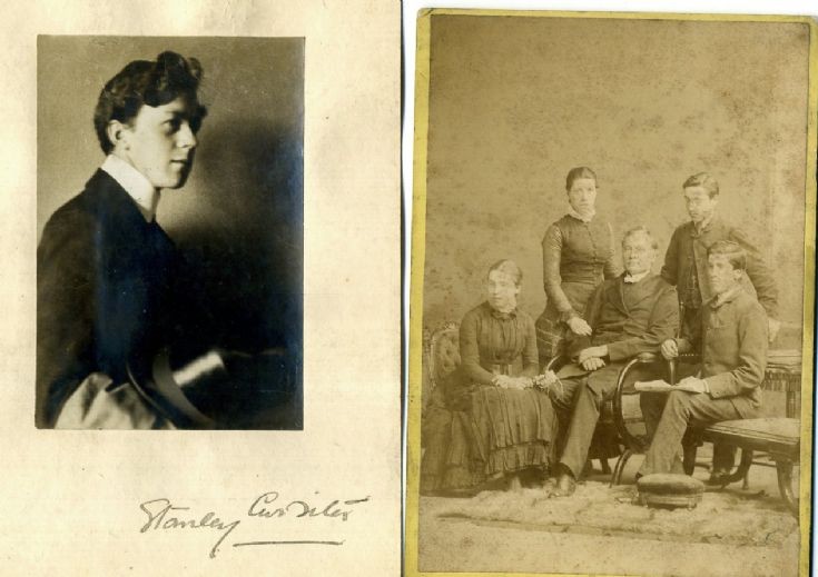 Stanley Cursiter and family 1909 and c 1904