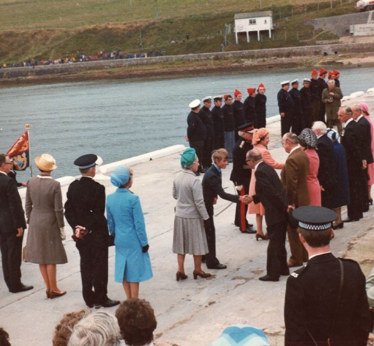 Queen et al. on Scapa Pier