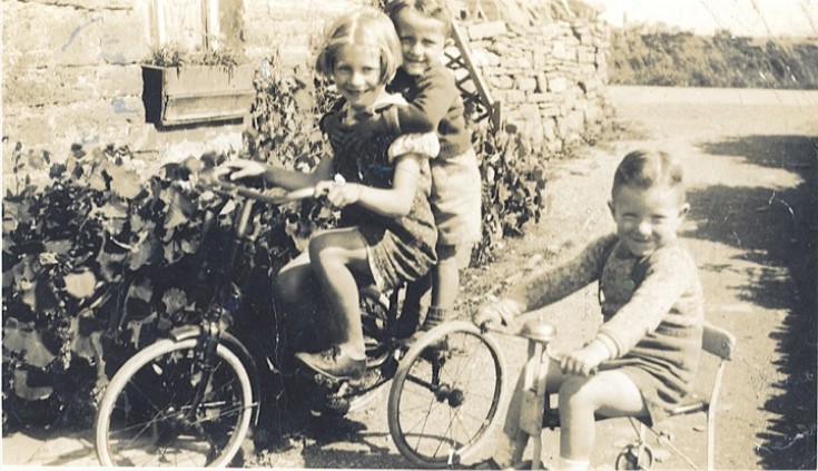 Sheila Stuart, Raymond Sinclair, and Adrian Stuart