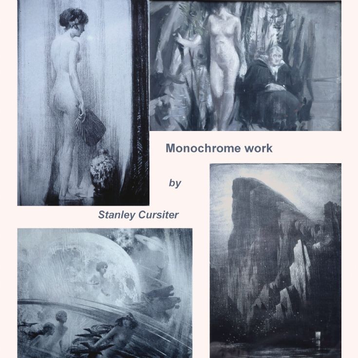 Monochrome work by Stanley Cursiter