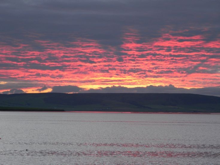Autumnal sunset