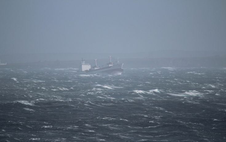 Mv SILVER HORN in the Firth