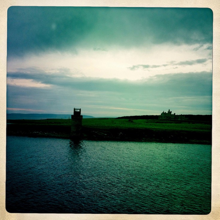Balfour Castle and the Douche