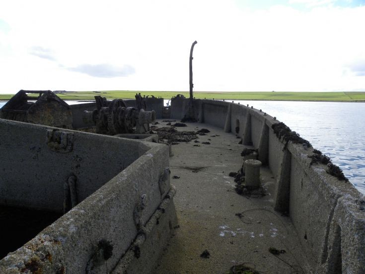 Concrete Barge - Stronsay Harbour