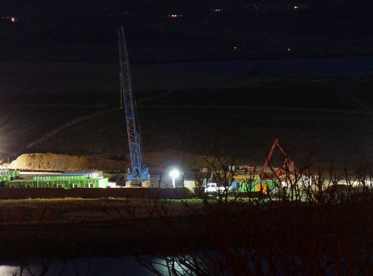 Works at Copland's dock site