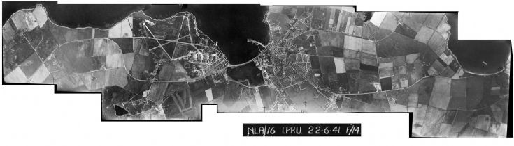 Mosaic of RAF photos taken in 1941