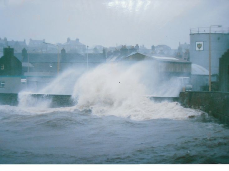 A stormy day at Shore Street