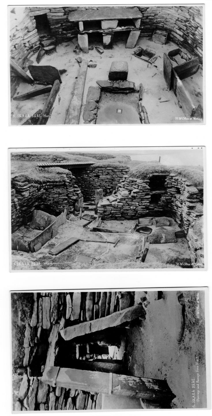Skara Brae postcards 2/2