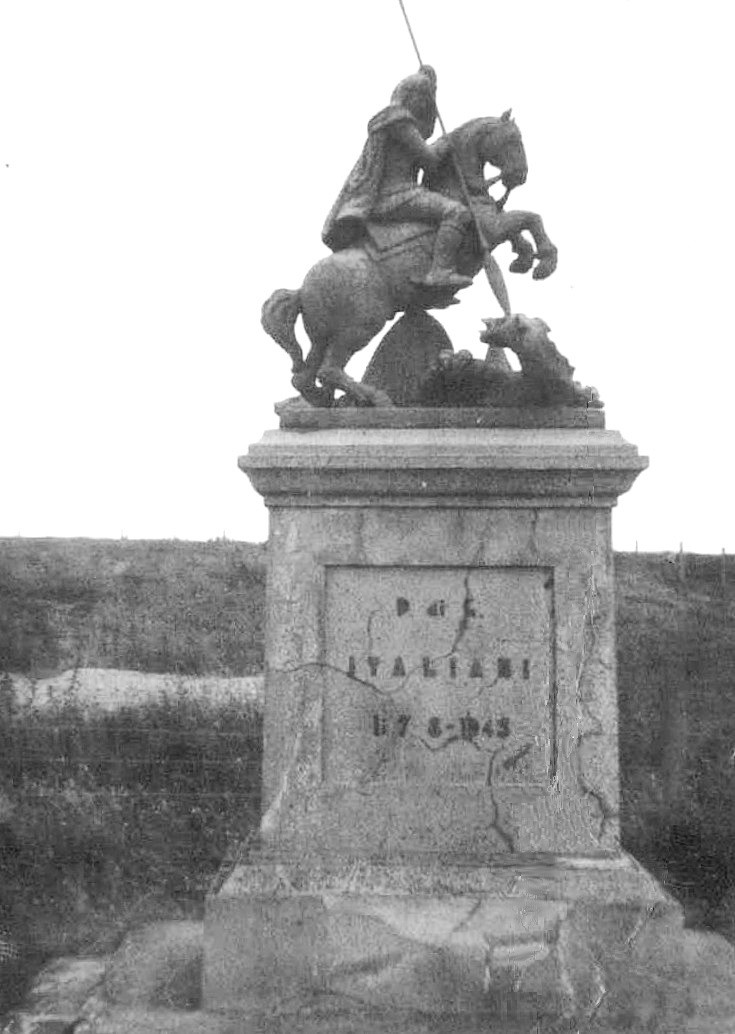 St George and the dragon