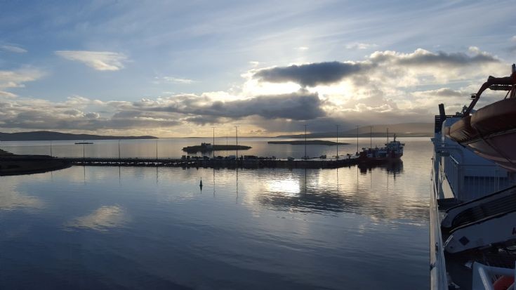 Coplands Dock from Hamnavoe