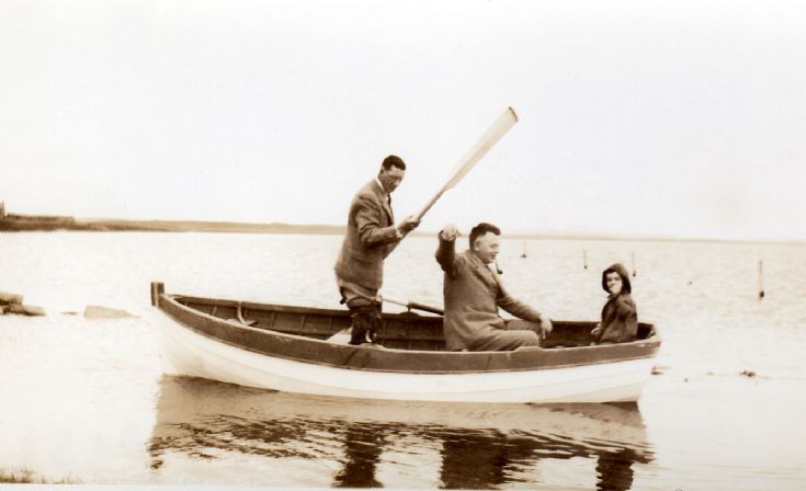 Fishing on Harray