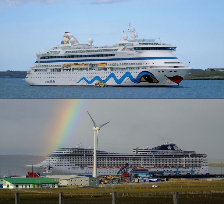 Visiting cruise-ships 30 April 2016