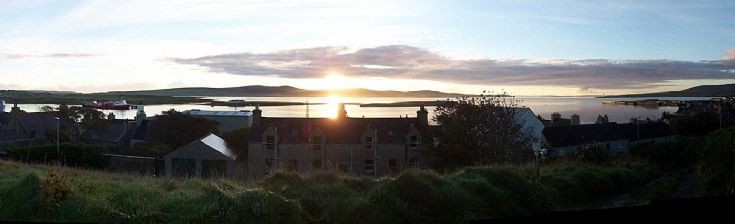 Sunrise from Whitehouse Stromness