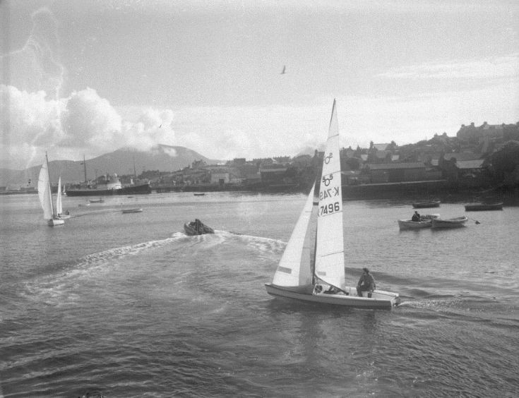 Sailing in Stromness
