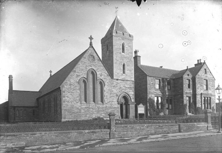 St Olaf's after addition of tower