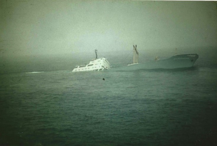 KÄTHE NIEDERKIRCHNER, sunk at Muckle Skerry