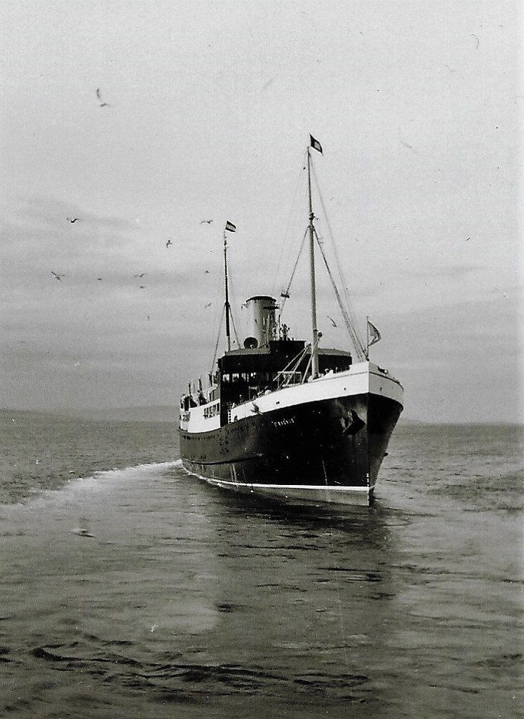 St Magnus leaving Kirkwall