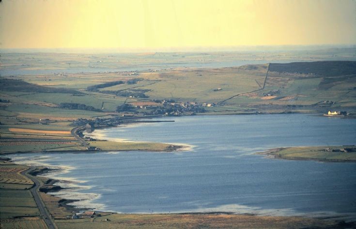 Finstown from Wideford