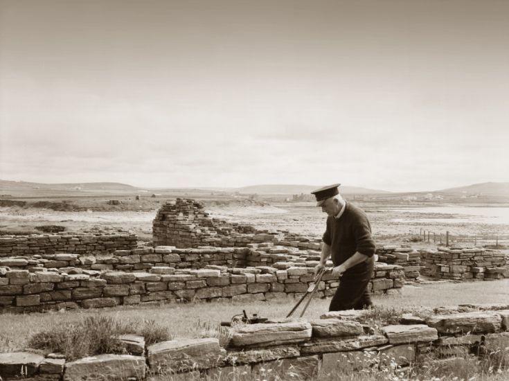 Birsay from the Brough, with Joe Matches