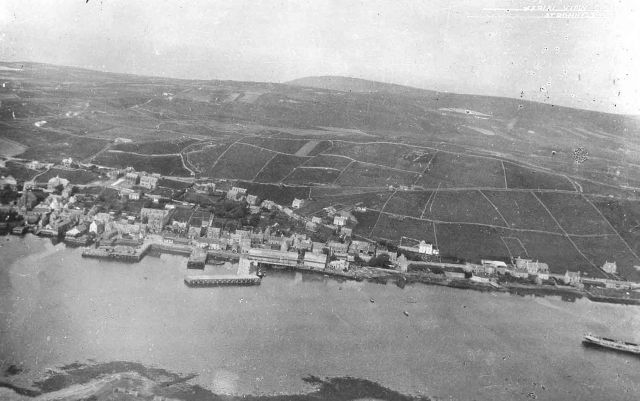 Aerial view of Stromness 1931