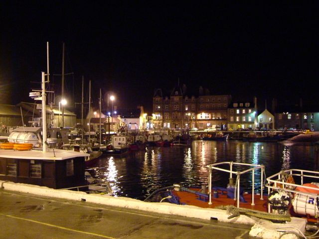 Kirkwall Basin last night