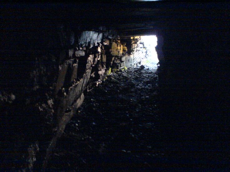 Inside Wideford Cairn